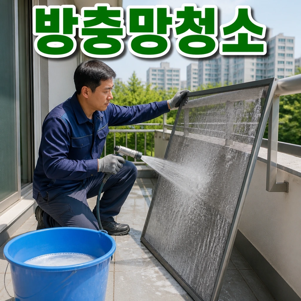 광주광역시 청소상담신청 - 방충망청소 관련 상담 안내 이미지