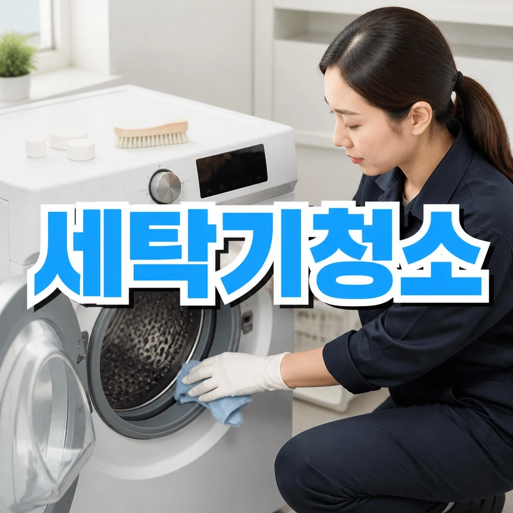 광주광역시 청소상담신청 - 세탁기청소 관련 상담 안내 이미지