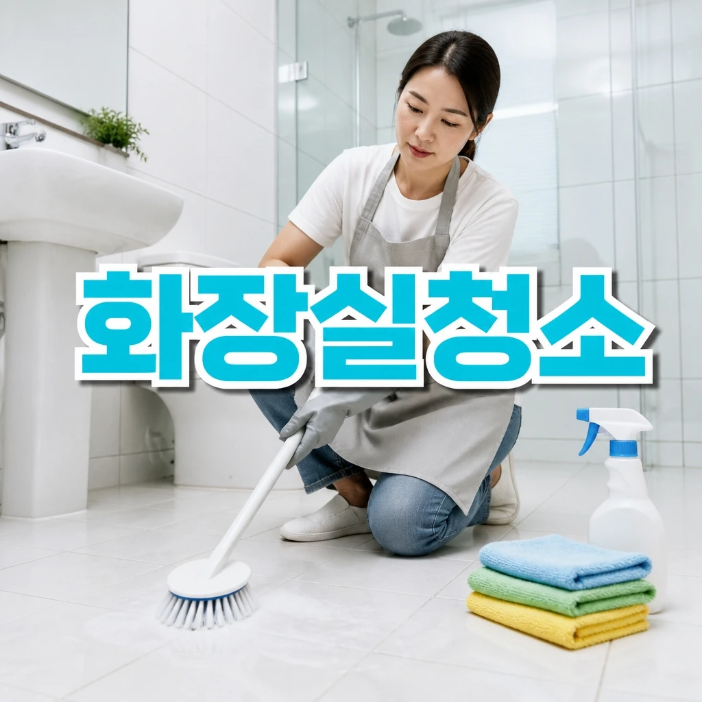 경상남도 청소상담신청 - 화장실청소 관련 상담 안내 이미지