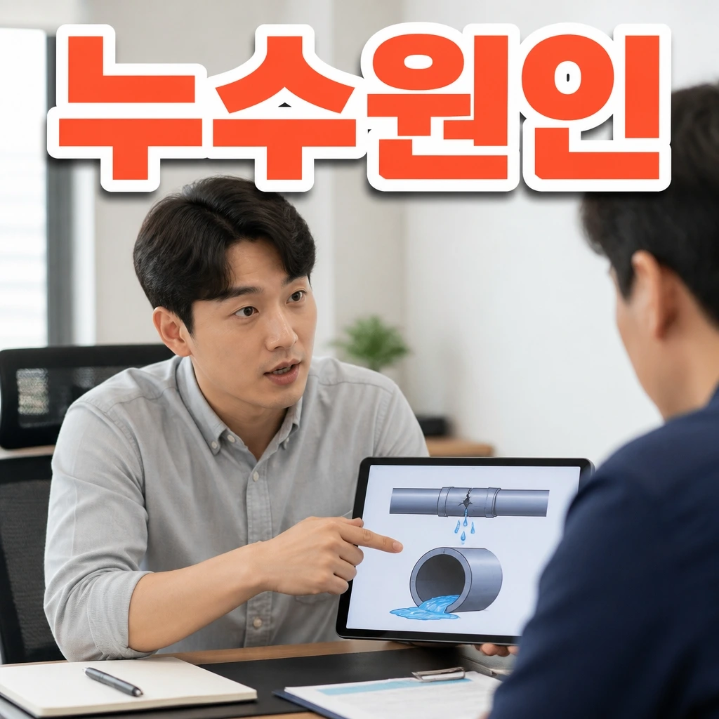 대전광역시 배관누수상담 - 누수원인 관련 상담 안내 이미지