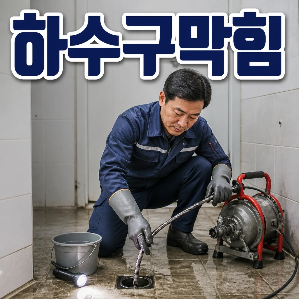 울산광역시 배관누수상담 - 하수구막힘 관련 상담 안내 이미지